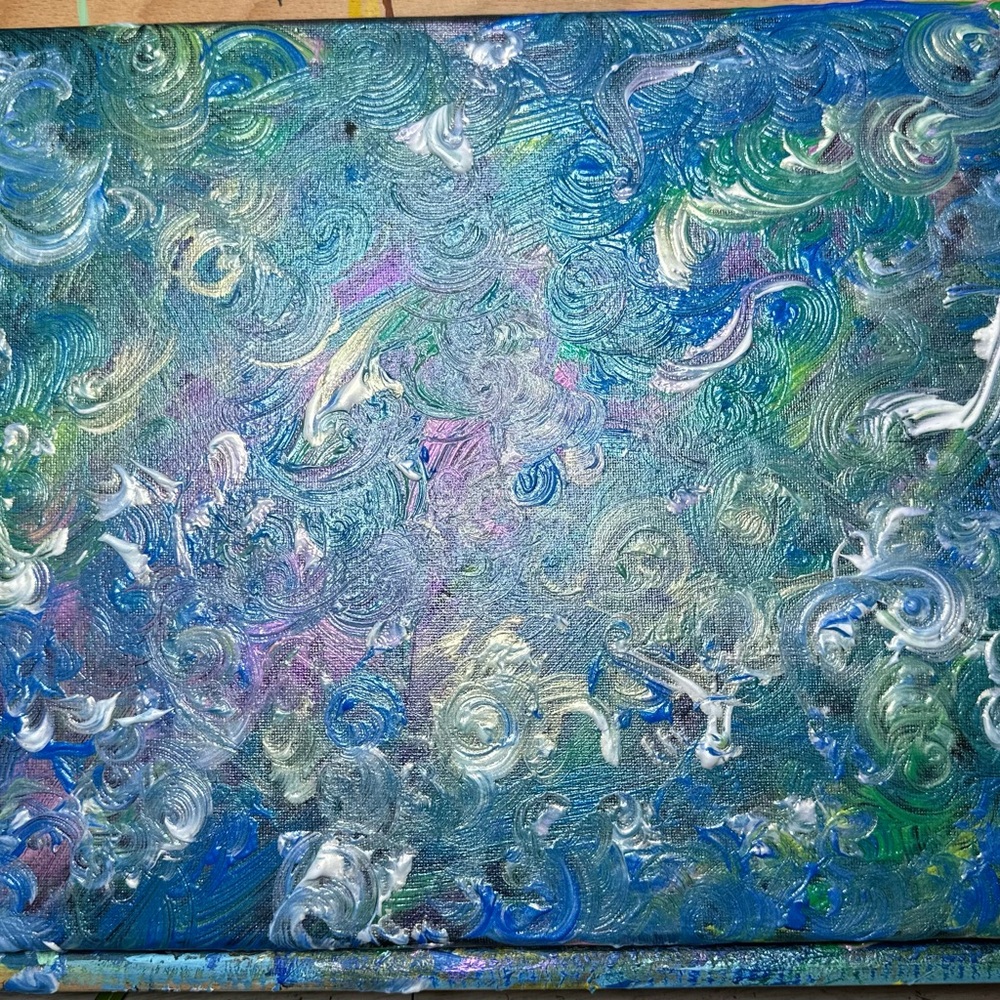 Poured Acrylics Abstracts